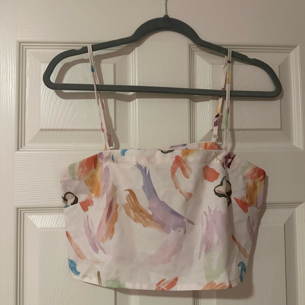 Petal & Pup Crop Top